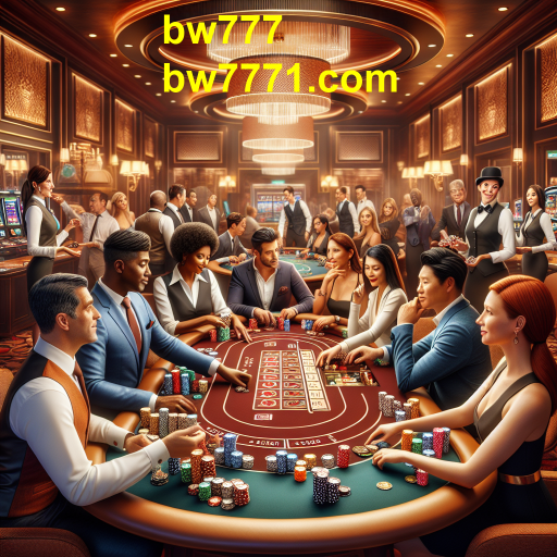 Cassino Ao Vivo no bw777: A Experiência Realista Que Você Procura